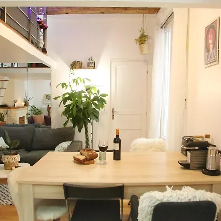 Appartement Superb Duplex Design And Cosy Near Marais